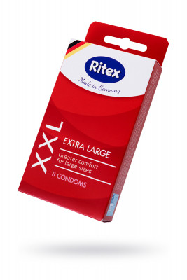 Презервативы RITEX XXL №8, увеличенного размера, латекс, 20 см арт. 2009