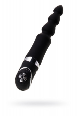 Анальный вибростимулятор Erotist, силикон, черный, 20,7 см арт. 541309