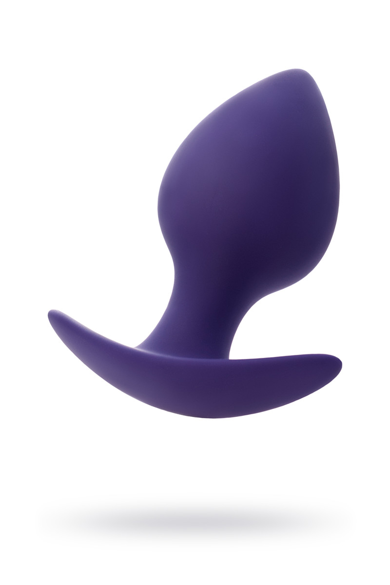 Анальная втулка ToDo by Toyfa Glob, силикон, фиолетовая, 8 см, Ø 4 см арт. 357003