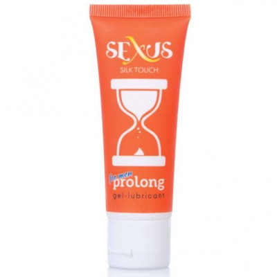 Продлевающая гель-смазка на водной основе для мужчин Silk Touch Prolong Sexus арт. 817007