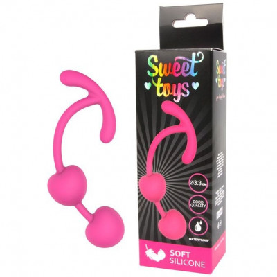Шарики вагинальные с удобной ручкой у основания Sweet Toys арт. ST-40135-6