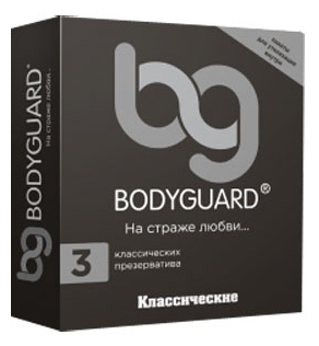 Презервативы BG Bodyguard классические 3 шт