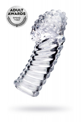 Прозрачная рельефная насадка на палец A-toys Dale арт. 768027