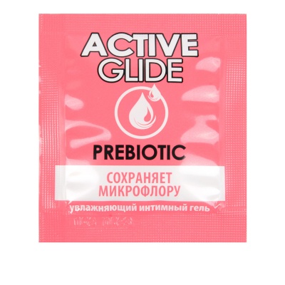 Увлажняющий интимный гель "ACTIVE GLIDE PREBIOTIC", 3 г арт. LB-29004t