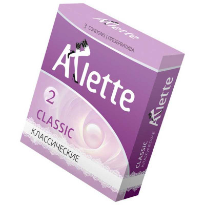 Презервативы Классические Arlette Classic, 3 шт арт. 802