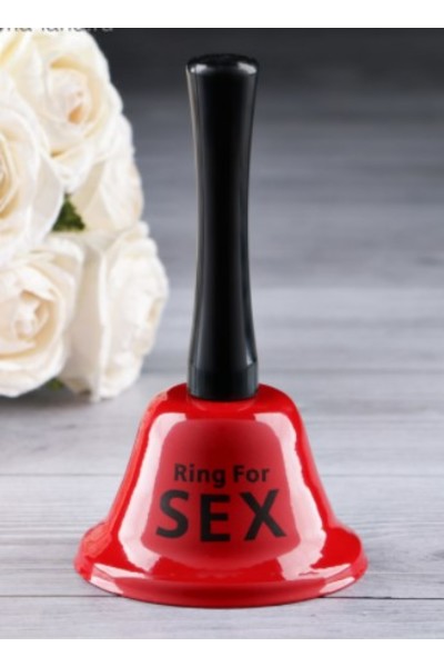 Настольный колокольчик «Ring for sex» арт. 2757069