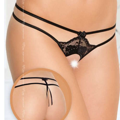 Стринги открытые с кружевным рисунком, S/L арт. 240110