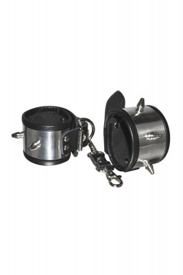 Наручники с шипами и отделкой под металлик арт. 3168