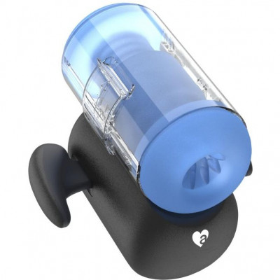 Инновационный мастурбатор Amovibe Black Knight с функциями пенетрации и нагрева арт. AM-V02002