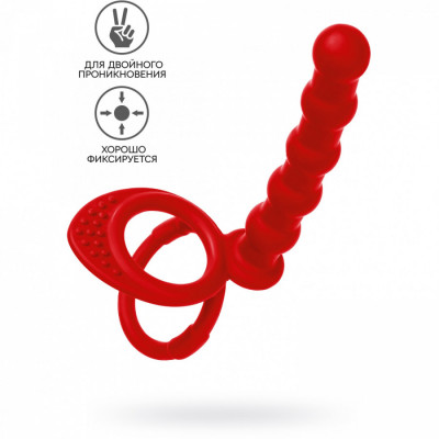 Насадка на пенис для двойного проникновения TOYFA Double Penetration Cock Ring арт. 901413-9