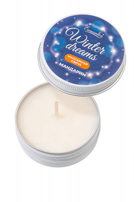 Массажная свеча Eromantica Winter dreams, Мандарин арт. 215209