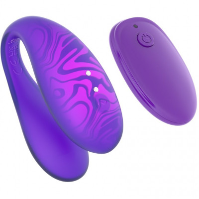 Парный вибромассажер с ДУ и управлением со смартфона Amovibe TWIN+ арт. AM-001V